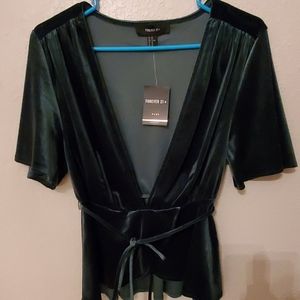 Velvet Tulup Top NWT